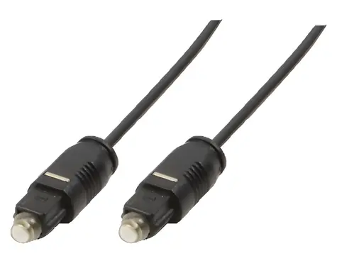 LogiLink černá / Optický audio kabel / Toslink - Toslink / 2 m