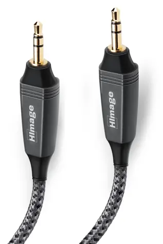 HImage Jack 3,5 mm (M) - jack 3,5 mm (M) 1,5 m šedá / Audio kabel / Stereo
