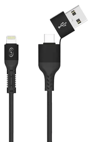 Fonex Lightning - USB-C 1 m černá / Kabel / Speed Charge 10 W