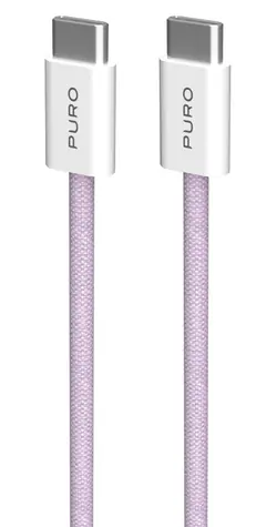 Puro Fabrik FABK4 coraltastic / Kabel USB-C na USB-C / 60 W / 1,5 m
