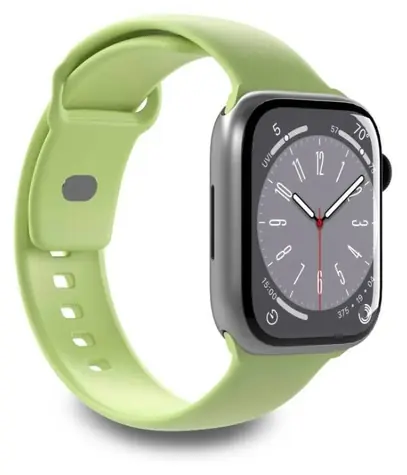 Puro ICON Matcha Green / Řemínek pro Apple Watch / 38/40/41 mm / Silikon