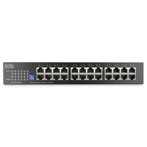 ZyXEL GS1100-24ES / Switch / 10/100/1000 Mbps / 24x GLAN / Unmanaged