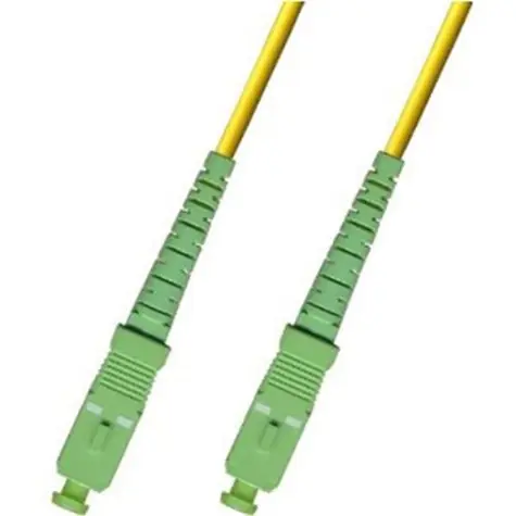 OEM SC/APC-SC/APC 5m žlutý / Optický patch kabel / Duplex / SM 9/125 OS2 / LSZH / 3 mm