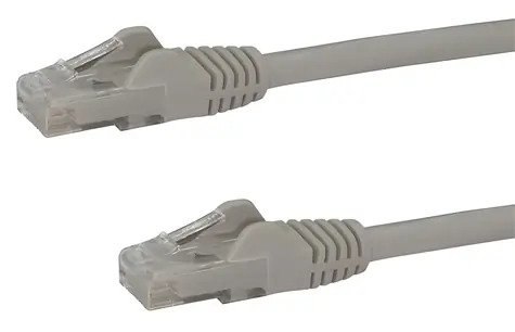 StarTech patch kabel CAT6 šedá / RJ-45 - RJ-45 / PoE / 10 m