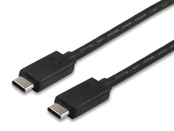 Equip USB-C 1m černý / Datový kabel / USB-C - USB-C / USB 2.0 / 480 Mbit/s