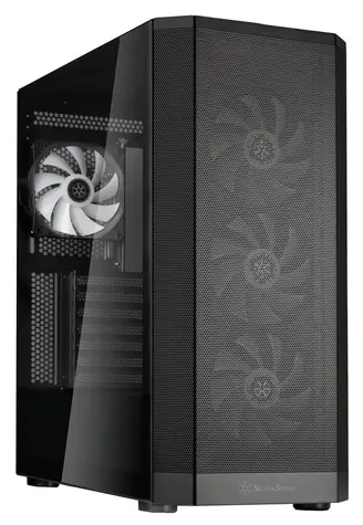 Silverstone SST-FA514X-BG / Skříň / Mid Tower ATX / Prosklená bočnice
