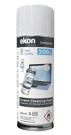 Ekon Čisticí pěna na obrazovky 200 ml / Čisticí prostředek / Notebook / TV / Smartphone / Tablet