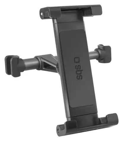 SBS Mount Pro černá / Držák na opěrku hlavy / smartphone a tablet do 12,9