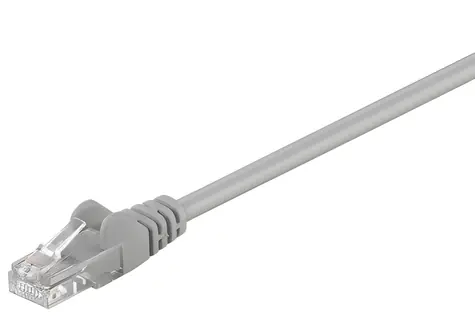 Goobay 68352 šedá / Patch kabel / Cat 5e / U/UTP / RJ-45 / 15 m