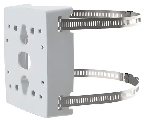 AXIS T91B47 bílá / Montážní sada pro kameru / na sloupek / 100-410 mm / interiér, venkovní
