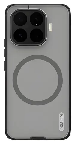 Nillkin Super Frosted PRO Magnetic pro Xiaomi 17T Pro průhledná černá / Zadní kryt / Magnetické uchycení / Matný povrch