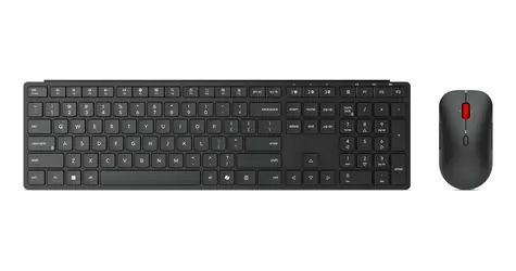 Lenovo 4X31S04810 černá / Bezdrátový set klávesnice a myši / RF + Bluetooth / US