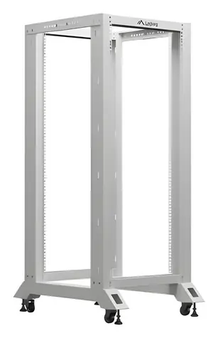 Lanberg Otevřený rack 27U šedá / Otevřený rack / 19