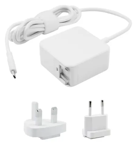 CoreParts Nano 100W GaN bílá / Nabíjecí adaptér / USB-C / 100 W / vstup 110-230 V