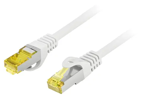 Lanberg CAT6a S/FTP šedá / Patch kabel / 0,25 m / LSZH / CU / 500 MHz