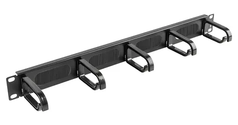Lanberg AK-1203-B černá / Organizér kabelů do racku / 19