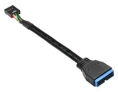 Good Connections redukce interní pinheader USB 3.0 - USB 2.0 / Redukce / 0,15 m