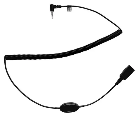 Jabra adaptér QD na 3,5 mm pro PTT černý / Adaptér / QD - 3,5 mm