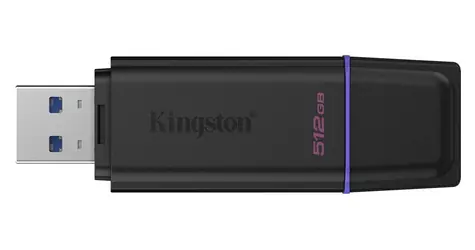 Kingston DataTraveler Exodia 512GB černá/fialová / Flash disk / USB 3.2 Gen 1 - (USB-A 3.0)