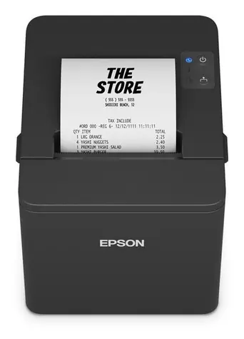Epson TM-T20IV USB černá / Pokladní termotiskárna / USB / 203 x 203 DPI / 250 mm/s