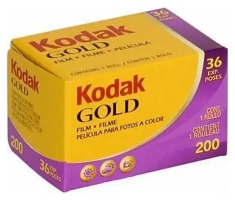 Kodak Gold 200 / Barevný negativní film / ISO 200 / 36 snímků