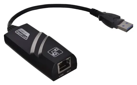 Akyga AK-AD-31 / Síťová karta / USB 3.2 Gen 1 / Gigabit Ethernet / RJ45