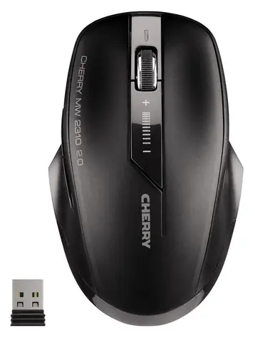 Cherry MW 2310 2.0 černá / Bezdrátová myš / optická / 2,4 GHz / 6 tlačítek