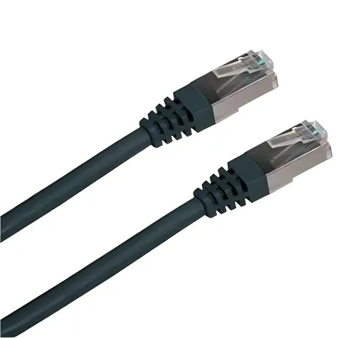 DATACOM Patch kabel SFTP CAT6 2xRJ45 0,5m černý / Patch kabel / CAT6