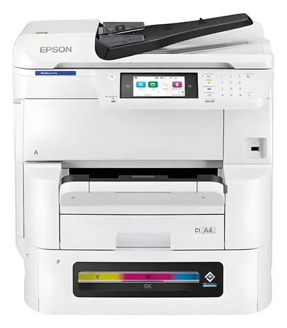 Epson WorkForce Pro EM-C8100RDWF / Multifunkce / A3+ / inkoustová / 25/24 str/min / Duplex / Wi-Fi / Fax