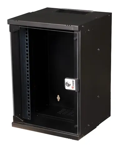 Equip ECO 300x300mm černá / Nástěnný rozvaděč 10