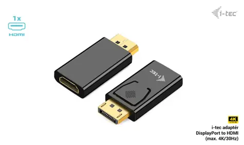 i-tec Passive DisplayPort to HDMI Adapter / Redukce / DisplayPort - HDMI / 4K 30Hz / DP++