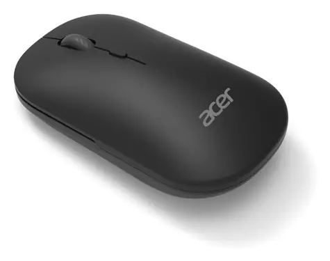 Acer AMR130 černá / Bezdrátová myš / Ergonomická optická / 1600 DPI / USB + Bluetooth 5.2 / 4 tlačítka