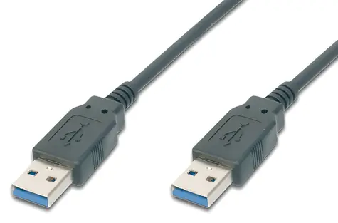 PremiumCord Kabel USB 3.0 A-A černá / Kabel / USB 3.0 / 5 Gbps / 5 m