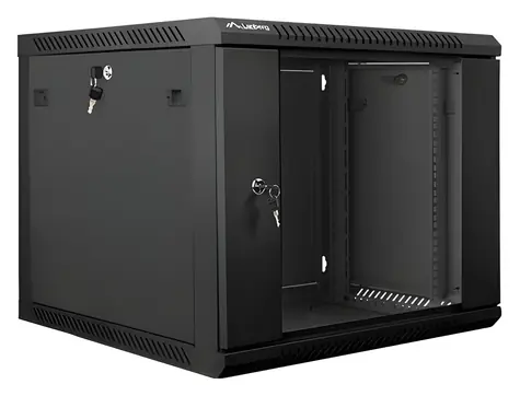 Lanberg WF01-6609-10B černá / Nástěnný rozváděč / 19