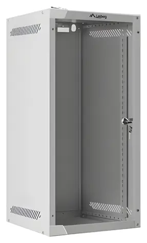 Lanberg WF10-2312-10S šedá / Nástěnný rack / 10