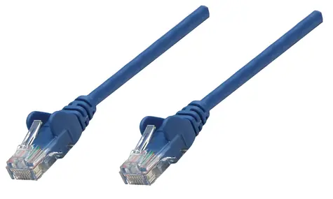 Intellinet / Patch kabel Cat6A / S/FTP / LSZH / 0,25 m / modrý