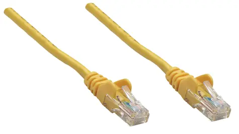 Intellinet Patch kabel RJ45 S/FTP Cat6 žlutý / Patch kabel / 0,25 m / Cat6 / LSZH / pozlacené konektory