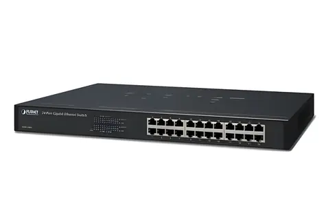Planet Switch 24x 10/100/1000 Mbps / Switch / Gigabit Ethernet
