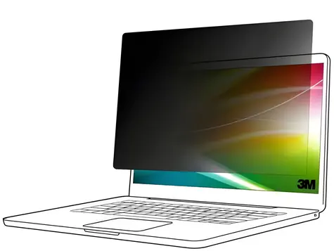 3M Bright Screen Privacy Filter / Filtr soukromí na notebook / 13,3