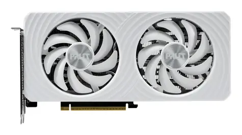 Palit GeForce RTX 5060 OC bílá / Grafická karta / 2527 MHz / 8GB GDDR7 / 128-bit / 1x HDMI + 3x DP / 550W