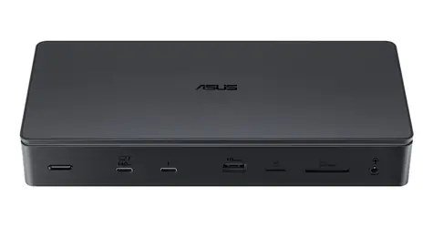 ASUS DC510 černá / Dokovací stanice / Thunderbolt 5 / 3x monitor / 140W PD / 2,5G LAN / M.2 SSD slot