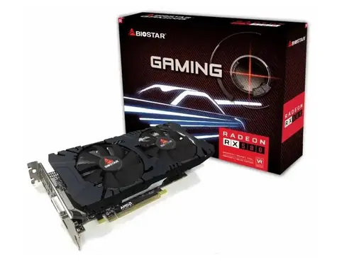 Biostar Radeon RX 580 8GB VA5815RQ82 / Grafická karta / 1284 MHz / 8GB GDDR5 / 256-bit / TV tuner / HDMI + 2x DP