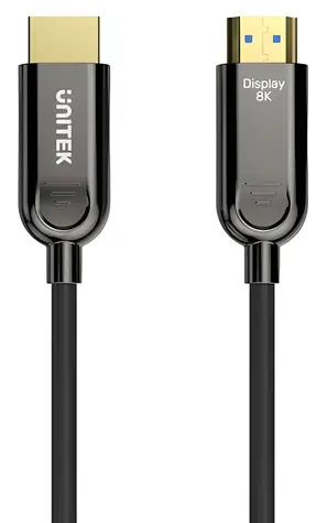 Unitek Optický kabel HDMI 2.1 AOC 5m / Kabel HDMI / 8K / 120Hz