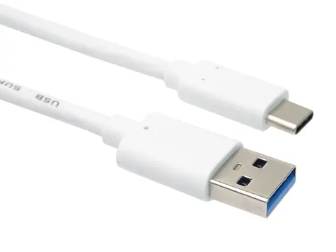 PremiumCord Kabel USB-C - USB 3.0 A bílý / Kabel / USB 3.2 Gen 2 / 10Gbit/s / 60W / 2 m