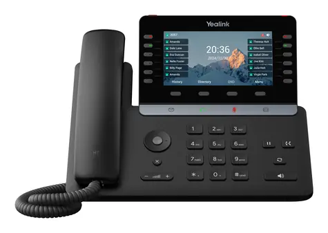 Yealink SIP-T85W černá / VoIP telefon / 5,5