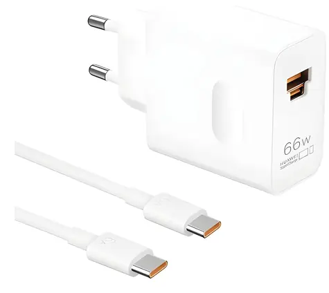 HUAWEI SuperCharge 66W bílá / Nabíječka / USB / 66 W