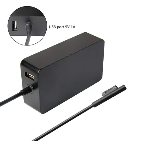 CoreParts 60W černá / Napájecí adaptér / Surface Pro 3/4/5/6/7/8/9 / 15V/4A