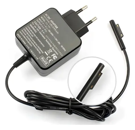CoreParts 31W černá / Napájecí adaptér / Surface Pro 3 / 12V/2,58A