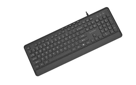 Gembird KB-MCH-05 černá / Klávesnice / multimediální / drátová / USB / US layout