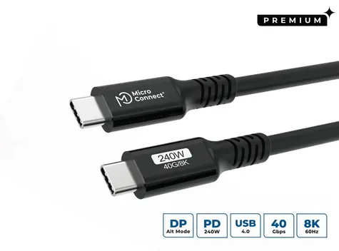 MicroConnect Kabel USB-C na USB-C 3m